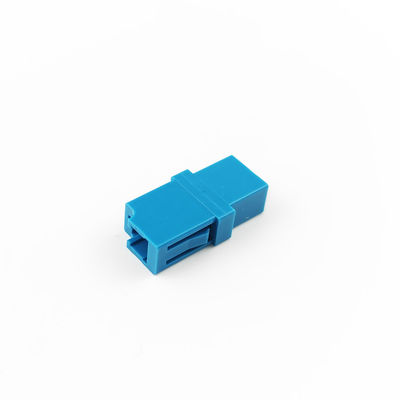 Accoppiatore di fibre ottiche blu Simplex LC UPC essenziale per le installazioni FTTH