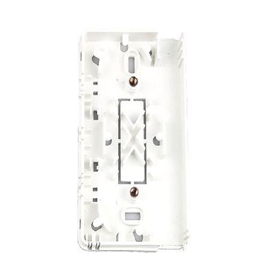 ABS 2-Core Plastic Fiber Optic Faceplate Socket Panel per rete FTTX interna
