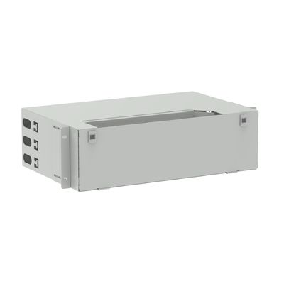 96 Cori LC APC Tipo 19 pollici pannello Swing Patch ODN rete Grigio attrezzature in fibra ottica