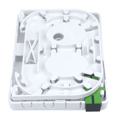 Tipo di connettore SC per cavo di patch in fibra ottica ABS per pannello di presa di rete interna