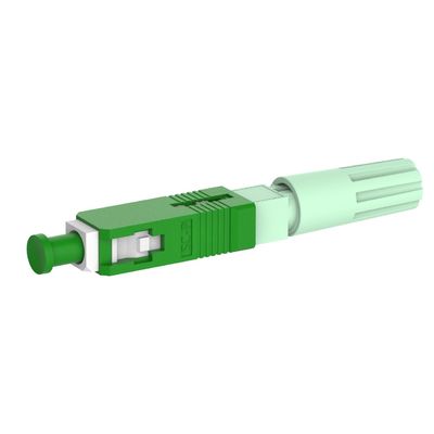 Connettore rapido a fibra ottica di rete Simplex SC con cavo a goccia lucidato UPC -40- 85C
