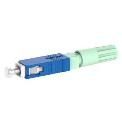 Connettore rapido a fibra ottica di rete Simplex SC con cavo a goccia lucidato UPC -40- 85C