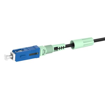 Connettore rapido a fibra ottica di rete Simplex SC con cavo a goccia lucidato UPC -40- 85C
