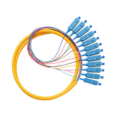 SCUPC Fibra ottica Pigtail Patchcord in lunghezza personalizzabile per prestazioni