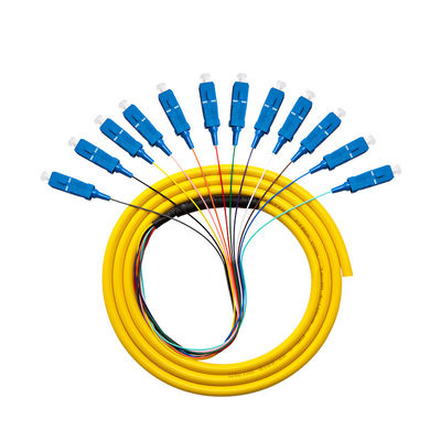 SCUPC Fibra ottica Pigtail Patchcord in lunghezza personalizzabile per prestazioni
