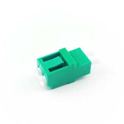 Adaptore a fibra ottica APC B LC senza orecchie verde per applicazioni FTTH