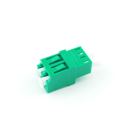 Adaptore a fibra ottica APC B LC senza orecchie verde per applicazioni FTTH