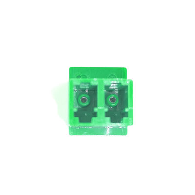 Adaptore a fibra ottica APC B LC senza orecchie verde per applicazioni FTTH
