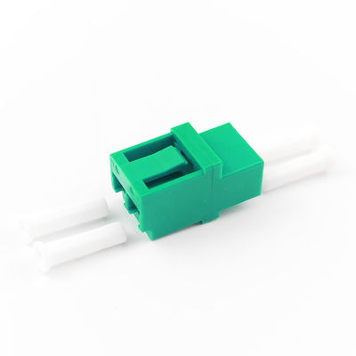 Adaptore a fibra ottica APC B LC senza orecchie verde per applicazioni FTTH
