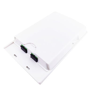 Pannello di presa di fibra ottica in plastica per FTTH e installazione in bi-core