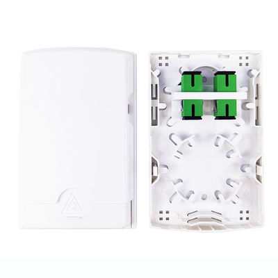 Pannello di presa di fibra ottica in plastica per FTTH e installazione in bi-core