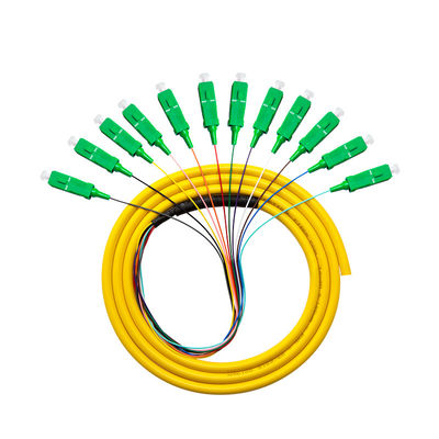 Lungozza personalizzabile SCAPC Pigtail in fibra ottica con garanzia di 5 anni