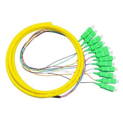 Lungozza personalizzabile SCAPC Pigtail in fibra ottica con garanzia di 5 anni