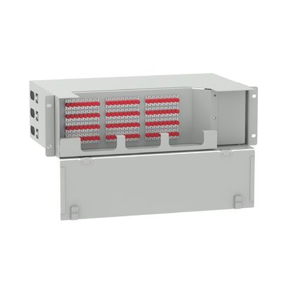 Rete ODN 19 pollici Swing Patch Panel UPC Tipo 96 Core Attrezzature in fibra ottica per FTTX