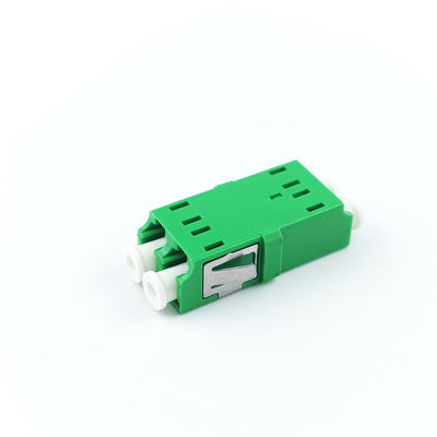 Adattatore a fibra ottica APC LC senza orecchie a due porte standard per la connessione a fibra ottica