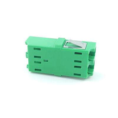 Adattatore a fibra ottica APC LC senza orecchie a due porte standard per la connessione a fibra ottica