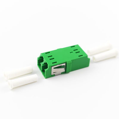 Adattatore a fibra ottica APC LC senza orecchie a due porte standard per la connessione a fibra ottica