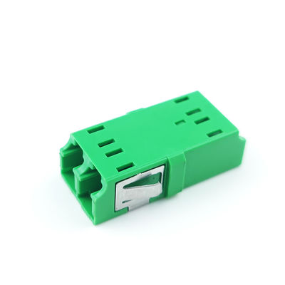 Adattatore a fibra ottica APC LC senza orecchie a due porte standard per la connessione a fibra ottica