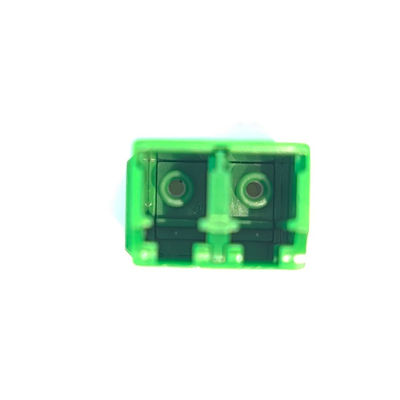Adattatore a fibra ottica APC LC senza orecchie a due porte standard per la connessione a fibra ottica
