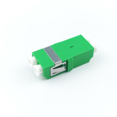 Adattatore a fibra ottica APC LC senza orecchie a due porte standard per la connessione a fibra ottica
