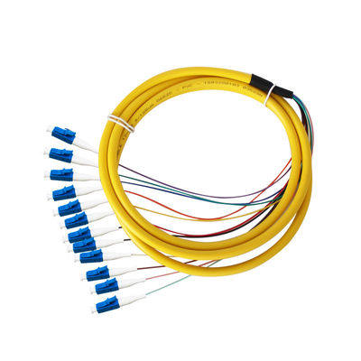 Trasmissione di segnale stabile LC UPC Pigtail in fibra ottica con lunghezza personalizzabile e 5