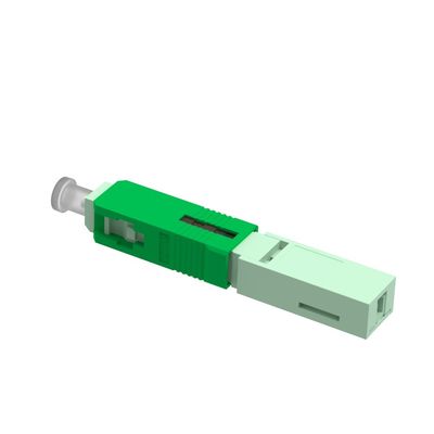 Simplex SC APC Fiber Optic Fast Connector 5 utilizzato per l'assemblaggio di rete LAN cablata