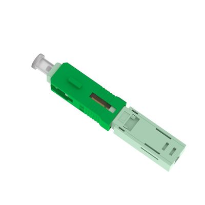Simplex SC APC Fiber Optic Fast Connector 5 utilizzato per l'assemblaggio di rete LAN cablata