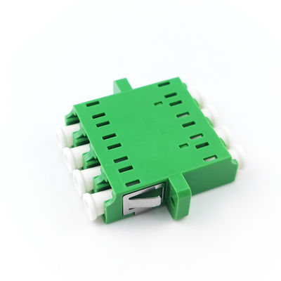 LC/APC Fibra ottica adattatore trasformazione quadrata orecchio in colore verde