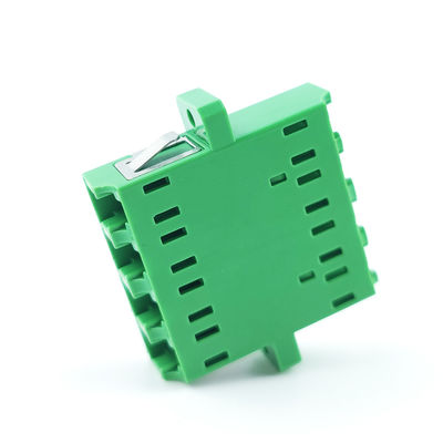LC/APC Fibra ottica adattatore trasformazione quadrata orecchio in colore verde
