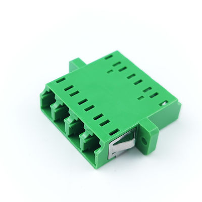 LC/APC Fibra ottica adattatore trasformazione quadrata orecchio in colore verde