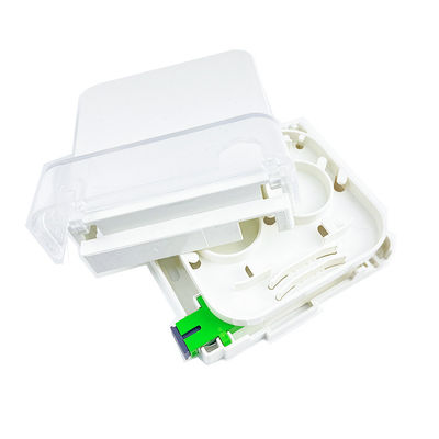 FTTH Network Indoor Fiber Optic Faceplate Socket Panel con 1 Core SC Connector Type