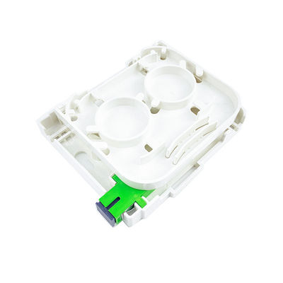 FTTH Network Indoor Fiber Optic Faceplate Socket Panel con 1 Core SC Connector Type