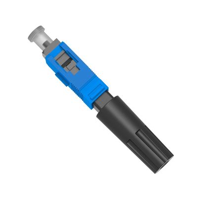 Assemblaggio sul campo Simplex SC UPC connettore veloce in fibra ottica per una facile installazione della rete