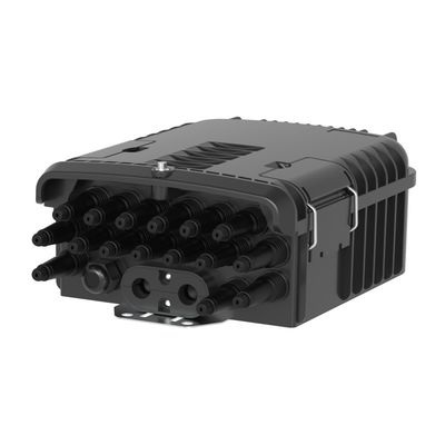Scatola di ripartizione in fibra ottica FTTH esterna per 48 capacità di splicing e 3 porte principali del cavo