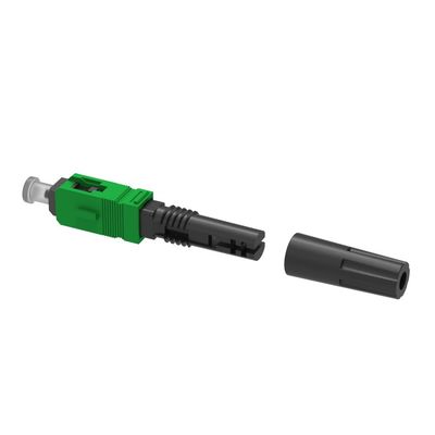Cable a goccia in fibra ottica a connettore rapido Simplex SC APC con assemblaggio di campo levigato UPC