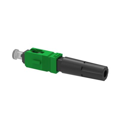 Cable a goccia in fibra ottica a connettore rapido Simplex SC APC con assemblaggio di campo levigato UPC