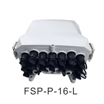 16 Core Outdoor Fiber Optic Terminal Distribution Box per cavo a goccia e cavo principale
