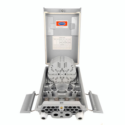 274*175*82mm FTTH Fiber Optic Terminal Box per esterno 16 Core Wall Mount Pole Mount