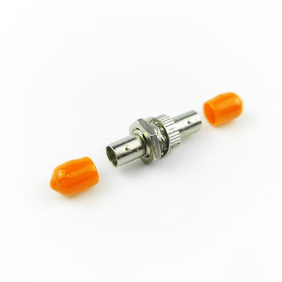 ST APC Simplex accoppiatore circolare a fibra ottica per materiale plastico in lega di zinco FTTH