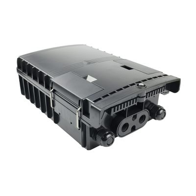 16 Cores Splitters Fibra di distribuzione terminale ottico per muro di rete / monte polo