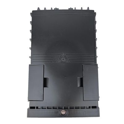 16 Cores Splitters Fibra di distribuzione terminale ottico per muro di rete / monte polo