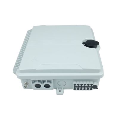 Fibra ottica Box di distribuzione Accesso FTTH Outdoor 12 Core Termination IP68 Telecom Power