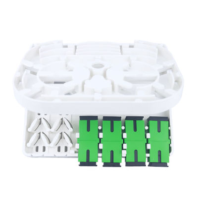 5 FTTX 4 Core Plastic Fiber Optic Faceplate Socket Panel per e FTTX
