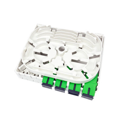 5 FTTX 4 Core Plastic Fiber Optic Faceplate Socket Panel per e FTTX