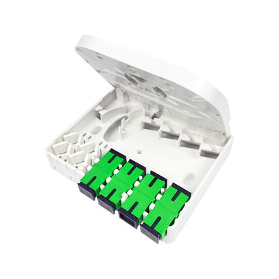 5 FTTX 4 Core Plastic Fiber Optic Faceplate Socket Panel per e FTTX