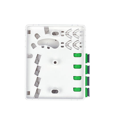 5 FTTX 4 Core Plastic Fiber Optic Faceplate Socket Panel per e FTTX