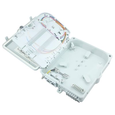 Fibra ottica Box di distribuzione Accesso FTTH Outdoor 12 Core Termination IP68 Telecom Power
