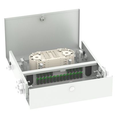 72/96 Cores SC Connector Indoor Fiber Optic Termination Box per la distribuzione di reti LAN cablate