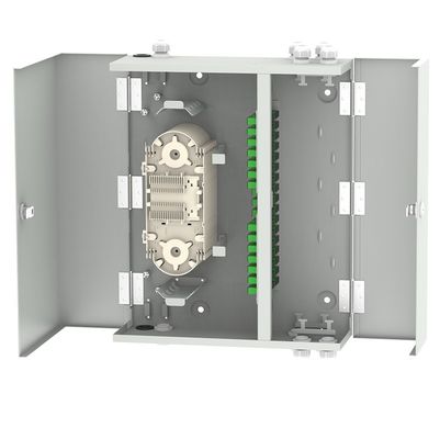 72/96 Cores SC Connector Indoor Fiber Optic Termination Box per la distribuzione di reti LAN cablate