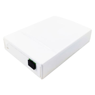 2 nuclei di plastica in fibra ottica Socket Panel SC Tipo di connettore per reti LAN cablate